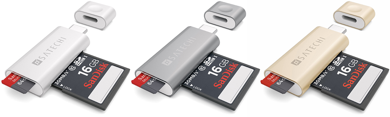 Illustration for article titled Here's the Tiny USB-C Card Reader Your 12-Inch MacBook Desperately Needs